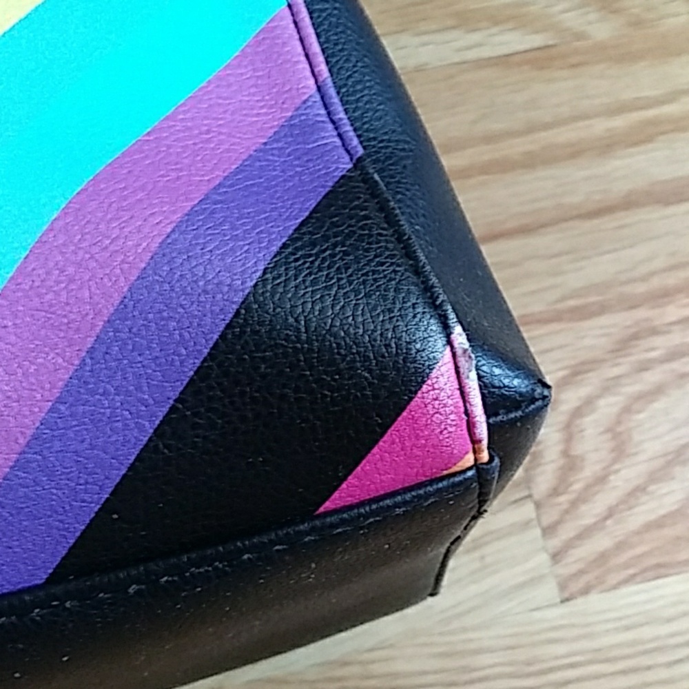 Betsy Johnson Rainbow Satchel - Picture 5 of 5